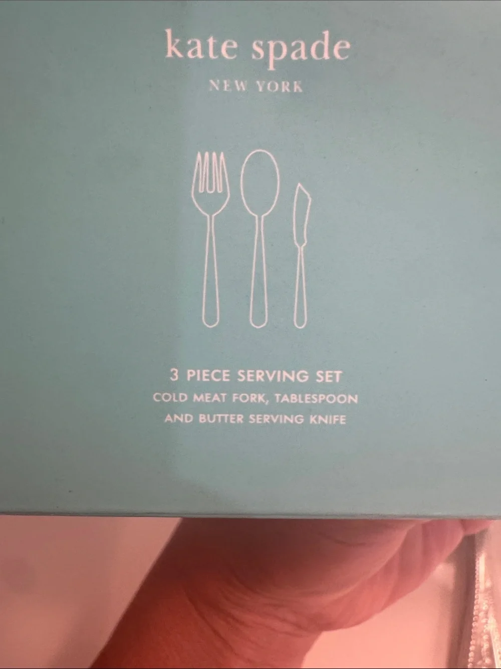 Kate Spade/Lenox New York Silver Bead-Edge Stainless Flatware Set - Silver